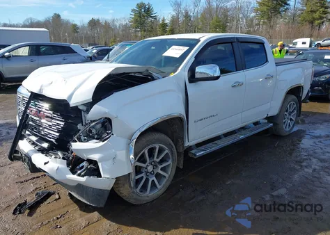 2021 GMC Canyon 4Wd Short Box Denali из США, поврежденный, VIN 1GTG6EEN9M1206898